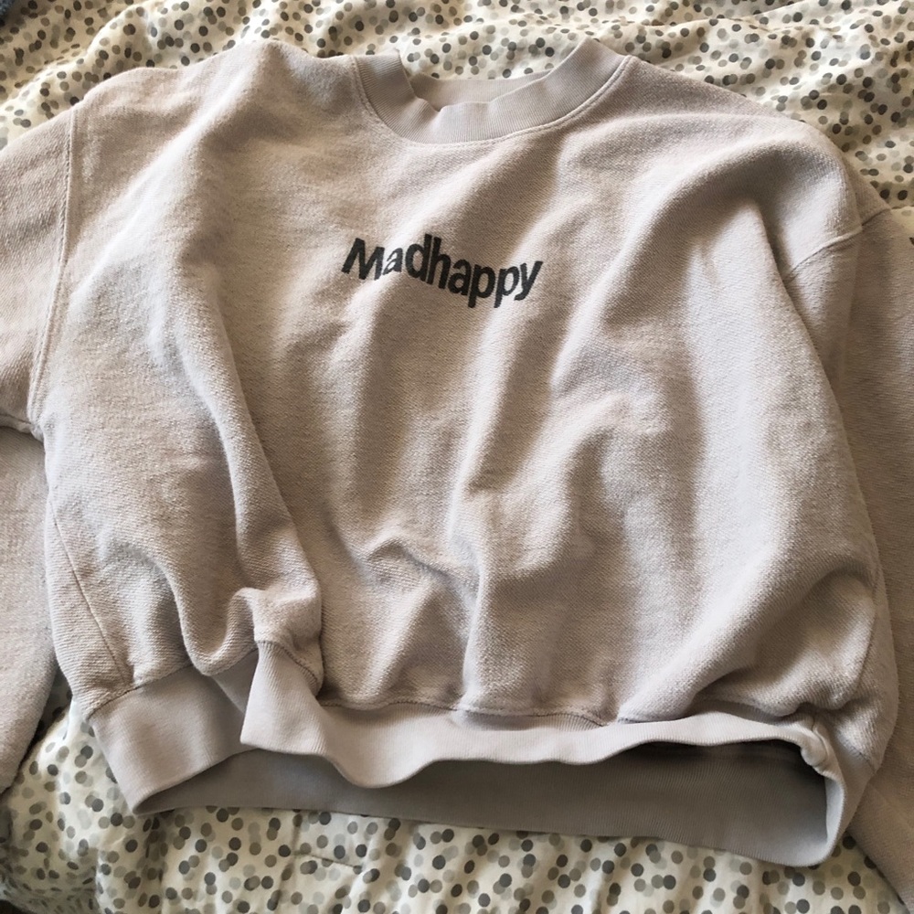 Madhappy cropped sweater